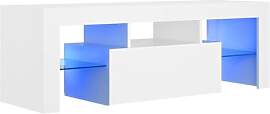 vidaXL TV Schrank mit LED-Leuchten Lowboard