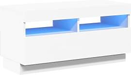 vidaXL TV Schrank mit LED-Leuchten Lowboard