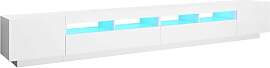 vidaXL TV Schrank mit LED-Leuchten Lowboard