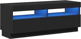vidaXL TV Schrank mit LED-Leuchten Lowboard TV