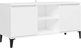 vidaXL TV Schrank mit Metallbeinen Lowboard