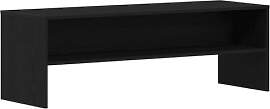 vidaXL TV-Schrank Schwarz Eichen-Optik 120x40x40
