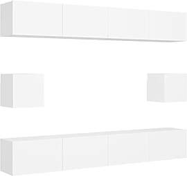 vidaXL TV Schrank Set 6-TLG. Wohnwand Schrankwand