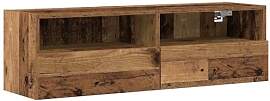 vidaXL TV-Wandschrank Altholz 100 x 30 x 30 cm