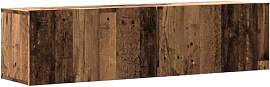 vidaXL TV-Wandschrank Altholz-Optik 120x30x30 cm