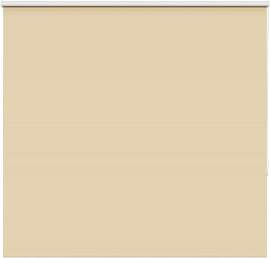 vidaXL Verdunkelungsrollo Beige 165x150 cm