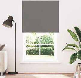 vidaXL Verdunkelungsrollo Grau 120x230cm