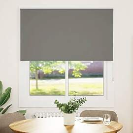 vidaXL Verdunkelungsrollo Grau 130x150cm