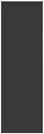 vidaXL Verdunkelungsrollo Schwarz 75x230 cm