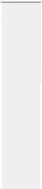 vidaXL Verdunkelungsrollo Weiß 60x230cm