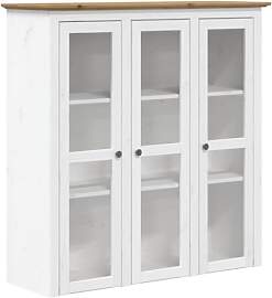 vidaXL Vitrinenschrank, Vitrine mit viel Stauraum, 