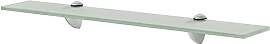 vidaXL Wand Regal Glasregal Glasboden Glasablage
