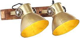 vidaXL Wandlampe Industriestil Wand Lampe Leuchte