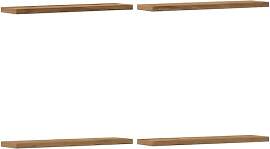 vidaXL Wandregale 4 STK. Artisan-Eiche 40x10x1,5