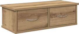 vidaXL Wandschrank Artisan-Eiche 60x26x18,5 cm