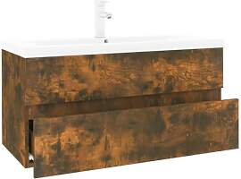 vidaXL Waschbeckenschrank mit Einbaubecken