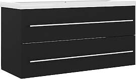 vidaXL Waschbeckenunterschrank mit Einbaubecken