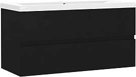 vidaXL Waschbeckenunterschrank mit Einbaubecken