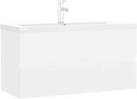 vidaXL Waschbeckenunterschrank mit Einbaubecken