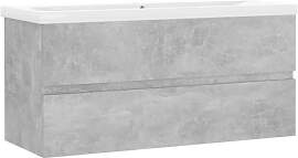 vidaXL Waschbeckenunterschrank mit Einbaubecken