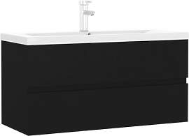 vidaXL Waschbeckenunterschrank mit Einbaubecken