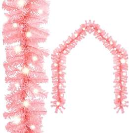 vidaXL Weihnachtsgirlande mit LED-Lichtern