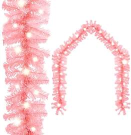 vidaXL Weihnachtsgirlande mit LED-Lichtern