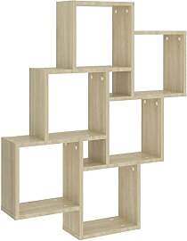 vidaXL Würfelregal Wandregal Hängeregal Cube