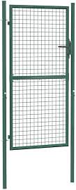 vidaXL Zauntor Stahl 100x175 cm Grün