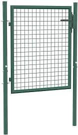 vidaXL Zauntor Stahl 100x75 cm Grün