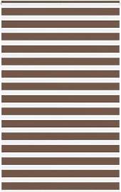 vidaXL Zebrarollo Braun 140x230 cm Stoffbreite