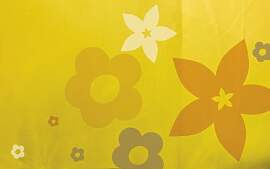Videx 11476 Balkonbanner "Flower" 90 x