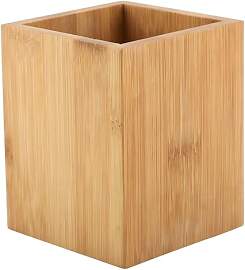 VIFERR Stiftehalter Holz, Bambus Stifteköcher