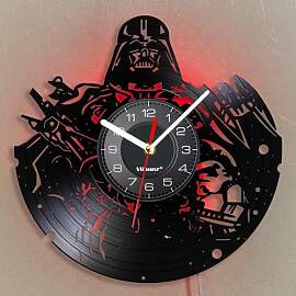 Viiluuxr LED Leuchtend Vinyl Schallplatten Uhr