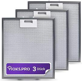 Viоks.pro 3x Metallfettfilter für