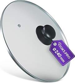 Viоks.pro Glasdeckel 24cm für Topf &