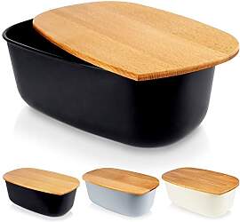 Vilde Brotbkasten Schwarz - Brotbox Mit