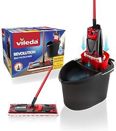 Vileda - Alle Bodenreinigungssystem mit Eimer,