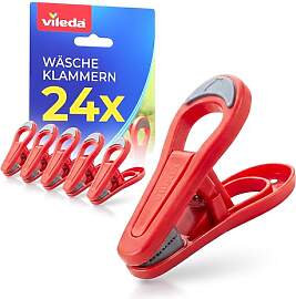Vileda Wäscheklammern 48er Set ohne Metallfeder