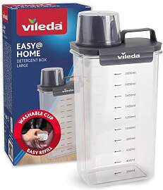 Vileda Waschmittelbox 2300ml grau - Praktische