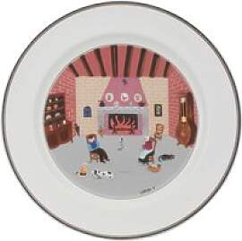 Villeroy & Boch Design Naif Speiseteller Kamin 