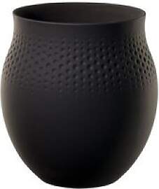 Villeroy & Boch Manufacture Collier Noir Vase
