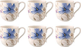 Villeroy & Boch Mariefleur Gris 6er Set