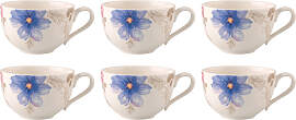 Villeroy & Boch Mariefleur Gris 6er Set