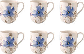 Villeroy & Boch Mariefleur Gris Basic 6er Set