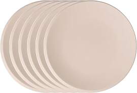 Villeroy & Boch NewMoon Beige Speiseteller 6er 