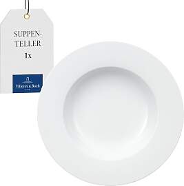 Villeroy & Boch – Royal Suppenteller Weiß,