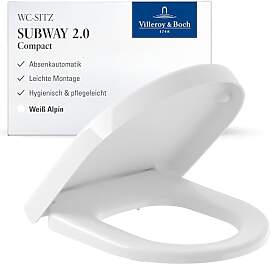 Villeroy & Boch WC-Sitz Subway 2.0 Compact -
