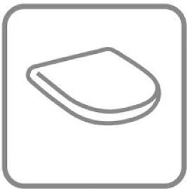 Villeroy und Boch O.NOVO WC-Sitz 8M436101 oval,