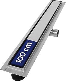 VILSTEIN® Duschrinne Edelstahl Extra Flach